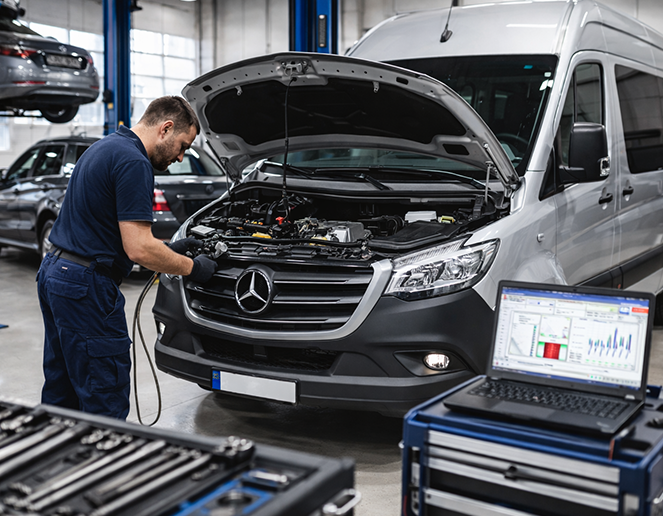 Mercedes bakım ve onarım